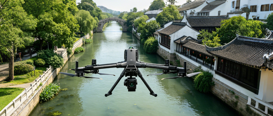 FS-60C机载高光谱相机在城市河道水质监测中的应用：以镇江古运河为例